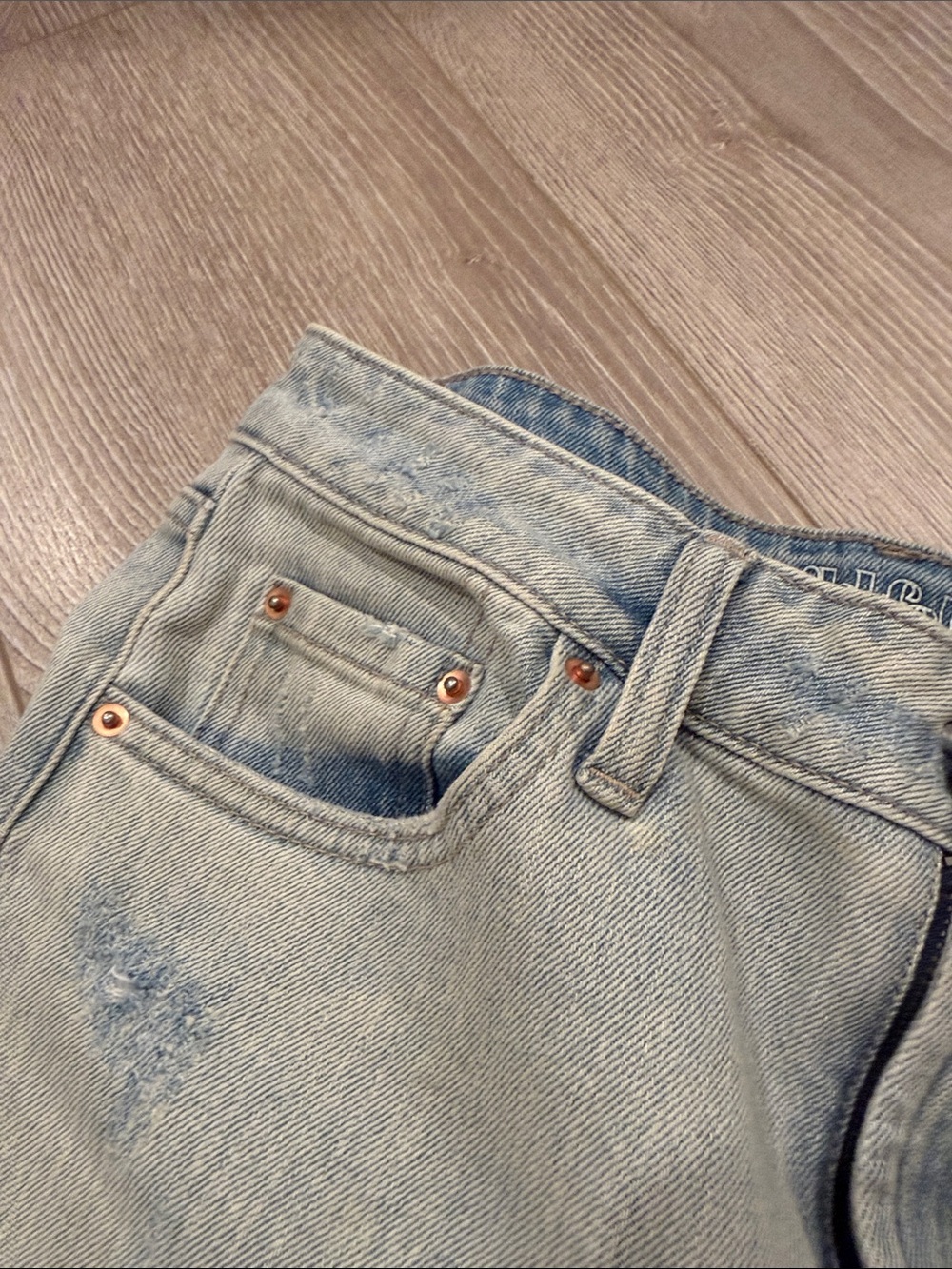 Wild Fable High Rise Distressed Mom Jeans - Picture 12 of 12